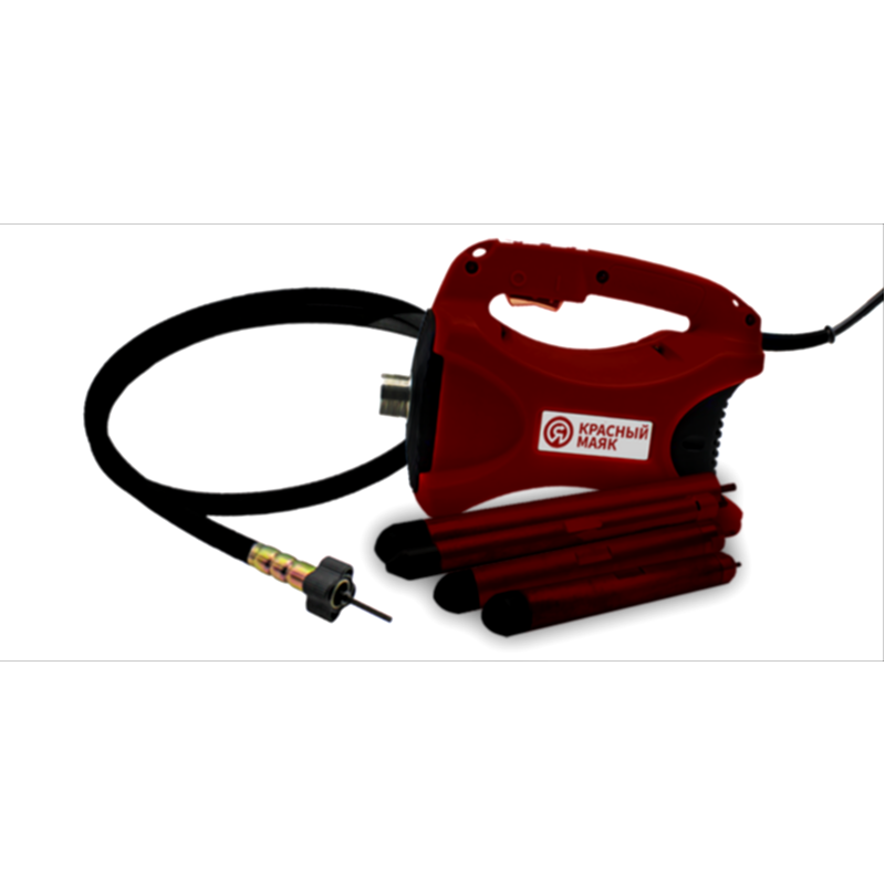 Красный Маяк ТТ высокочастотный глубинный вибратор с гибким валом и вибронаконечником Ø50мм